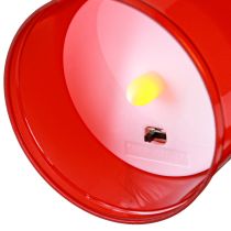 kohteita LED hautavalo ajastimella hautausmaan kynttilä paristolle punainen H12,5cm