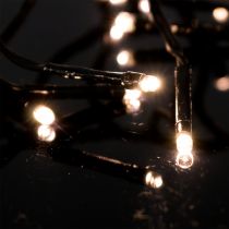 kohteita LED-valoketju ulkokäyttöön 288er 2,4m musta/lämmin valkoinen