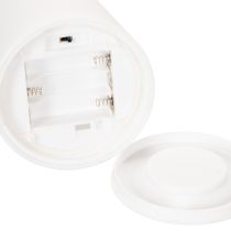 kohteita Kahvallinen LED-valaisin, kannettava ulko- ja sisäkäyttöön, 22 cm, 3 kpl
