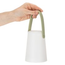 kohteita Kahvallinen LED-valaisin, kannettava ulko- ja sisäkäyttöön, 22 cm, 3 kpl