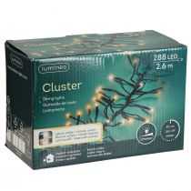 kohteita LED-valoketjuryhmä sisä- ja ulkokäyttöön 288 LED 260cm