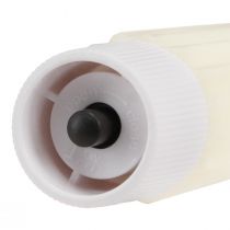 kohteita LED-tikku kynttilät ajastimella uritetut kynttilät kerma 24,5cm 4 kpl