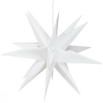kohteita LED star 3D valkoinen ajastin akku ulkopuolella Ø30cm K74cm