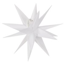 kohteita Koristeellinen LED-tähti, lämmin valkoinen, ulkokäyttöön, ajastimella, 40 cm