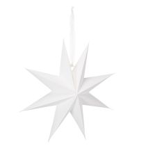 kohteita LED-riippuvalaisintähti ajastimella, lämmin valkoinen, ulkokäyttöön, 38 cm