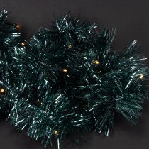 kohteita Tinsel-jouluseppele 60 LEDillä ja ajastimella, ulkokäyttöön, 3 m