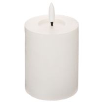 kohteita LED-pylväskynttilä, välkkyvä, ajastimella, Ø7 cm, 12 cm