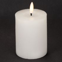 kohteita LED-pylväskynttilä, välkkyvä, ajastimella, Ø7 cm, 12 cm