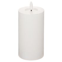 kohteita LED-pylväskynttilä, välkkyvä, ajastimella, Ø7 cm, 16 cm