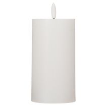 kohteita LED-pylväskynttilä, välkkyvä, ajastimella, Ø7 cm, 16 cm