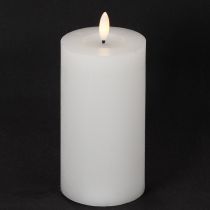 kohteita LED-pylväskynttilä, välkkyvä, ajastimella, Ø7 cm, 16 cm
