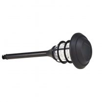 kohteita LED taskulamppu aurinkopuutarha taskulamppu Musta lämmin valkoinen K42cm