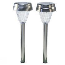 kohteita LED puutarhavalot aurinkoenergialla ajastimella lämmin valkoinen H35cm 4 kpl