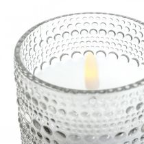 LED kynttilä vaha pylväs kynttilä LED lyhty Ø8,5cm K10cm