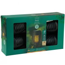 kohteita LED aurinkolamput puutarhaliekkivaikutteinen parveke H38cm 4 kpl
