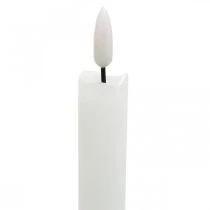 kohteita LED kynttilävahapöytäkynttilä lämmin valkoinen paristolle Ø2cm 24cm 2kpl