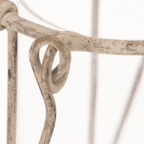 kohteita Puutarhalyhty, metallinen tuulivalo Ø8,5 cm K23/18,5/14,5 cm 3-osainen setti