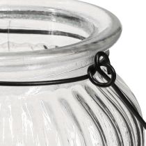 kohteita Lyhty lasilyhty ripustuskahvaan H18cm 2kpl