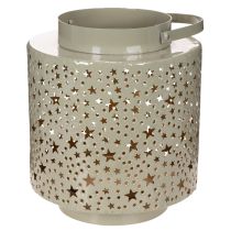 kohteita Tähtikuvioinen lyhty, metallia, vihreä, 31 cm