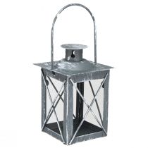 kohteita Lyhty metallista lyhty harmaa vintage-teevalo H11cm 3 kpl