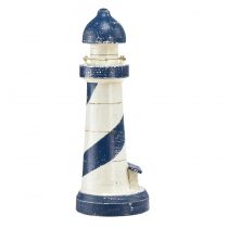 kohteita Lighthouse Maritime pöytäkoristeet sininen valkoinen Ø10,5cm K28,5cm