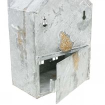 kohteita Majakkatuppiteline metallinen teekynttilätalo H25,5cm