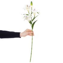 kohteita Tekoliljakukka, realistinen kopio, kestävä sisustuselementti asuintiloihin, 66 cm, 2 kpl