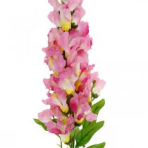 Snapdragons Silk Flower Keinotekoinen Snapdragon Pink Keltainen L92cm