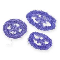 Luffa-viipaleet vaalean violetteja 25kpl