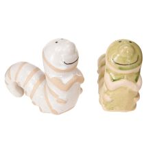 kohteita Hauska matokoristelu keraaminen toukka roikkuu koristeruukku 9x6cm 2kpl