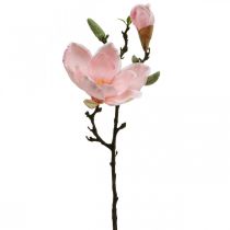 kohteita Magnolia vaaleanpunainen tekokukka koristelu tekokukka oksa H40cm