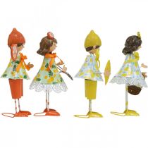 kohteita Pienet hedelmät, kesäkoristeet, figuurit sitruunat appelsiinit H17/18cm 4kpl