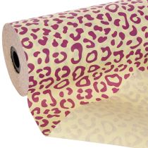 kohteita Kalvosinpaperi, leopardikuvio, violetti, 25 cm, 100 m