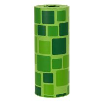 kohteita Kalvosinpaperia kukkakimppuihin mosaiikkikuviolla, 25 cm x 100 m