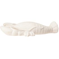 kohteita Maritime Decoration Ceramic Figuuri Hummeri Valkoinen 26,5×13×5cm