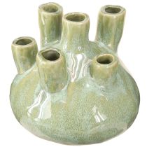 kohteita Maritime Decoration Maljakko Coral Design Vaaleanvihreä Ø14,5cm K14cm
