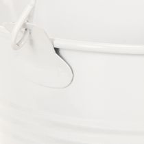 kohteita Metalliämpärit, valkoiset, Ø12cm, K10cm, 8 kpl