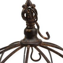 kohteita Metallinen ripustuskruunu ruosteenruskea Ø31cm K31cm