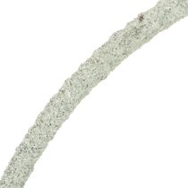 kohteita Koristeellinen metallinen rengas puisella jalustalla pöytäkoristeeseen, 43 cm