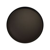 kohteita Metallitarjotin pyöreä kynttilänjalka musta Ø20cm K2,5cm 2kpl