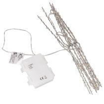 kohteita Koristeellinen Polar Star LED-valo, lämmin valkoinen, ajastimella, ulkokäyttöön, 29 cm