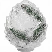 LED-valot LED-kartiot Joulukoristeen ajastin Lämmin valkoinen 19,5cm