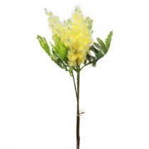 Keinotekoinen kasvi hopeaakaasia mimosa keltainen kukinta 53cm 3kpl