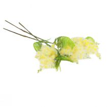 kohteita Keinotekoinen kasvi hopeaakaasia mimosa keltainen kukinta 53cm 3kpl