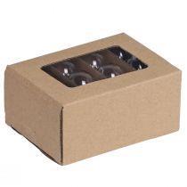 kohteita Mini joulupallot lasi retro läpinäkyvä Ø3cm 22 kpl