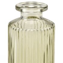 kohteita Minimaljakot lasi urilla retro kukkamaljakko vihreä Ø5cm 4kpl