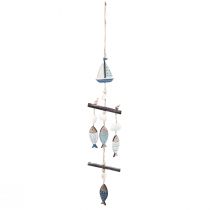 Maritime riippuva koristelu deco ripustin merituulikello 54cm