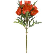 kohteita Unikon koristelu Unikko Keinotekoinen punainen 45cm nippu 3 kpl
