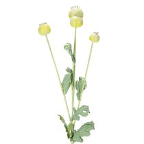 kohteita Keinotekoinen unikkokoristeiden kimppu, realistisia kukkia kodin sisustukseen, 61 cm, 3 kpl