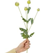 kohteita Keinotekoinen unikkokoristeiden kimppu, realistisia kukkia kodin sisustukseen, 61 cm, 3 kpl